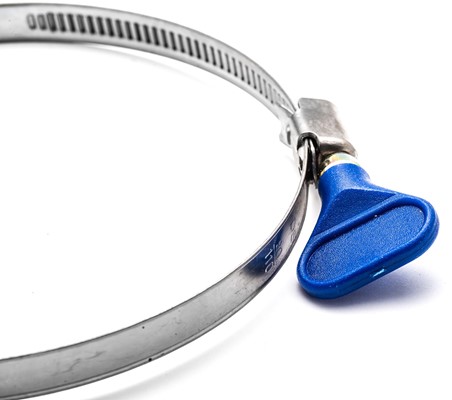 Flexible Hose Tool-Free Clamps